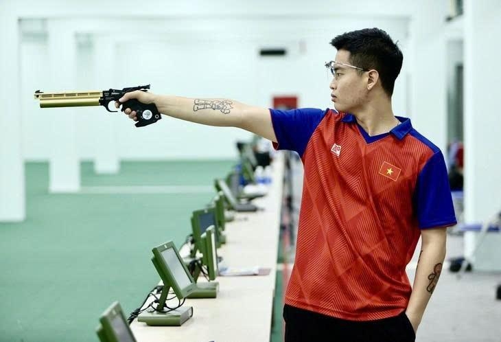 21 golds put Vietnam temporarily atop SEA Shooting Championship